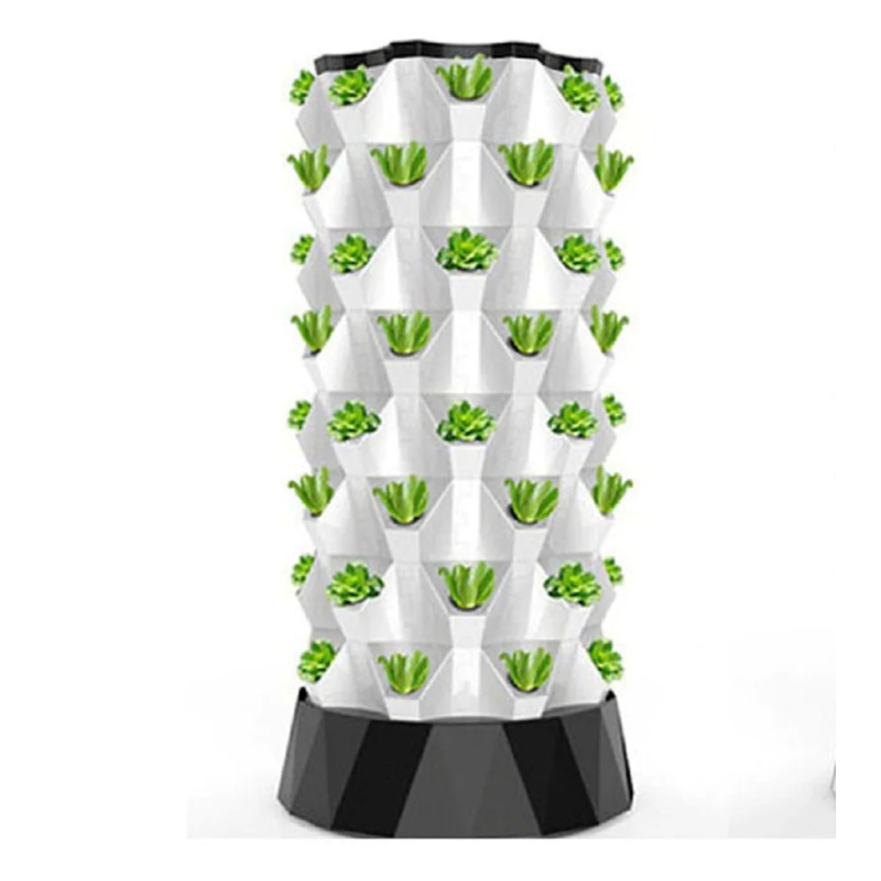 Hydroponic Tower Planter - Вертикальная гидропонная система для выращивания ананасов,