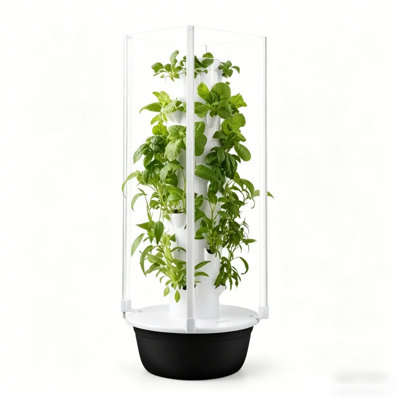 Hydroponic Tower Planter - 5-уровневая гидропонная башня Spacetree для выращивания