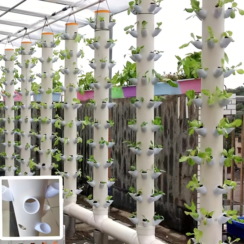 Hydroponic Tower Planter - 10 компл. гидропонных горшков «сделай сам»