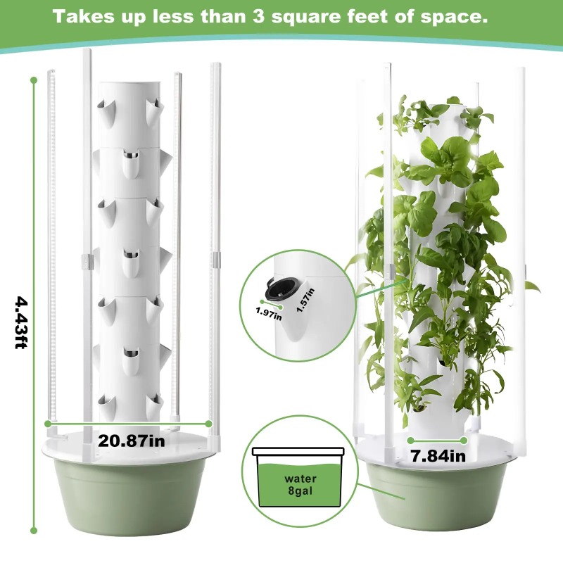 Гидропонная система для выращи – обзор и цена Hydroponic Tower Planter