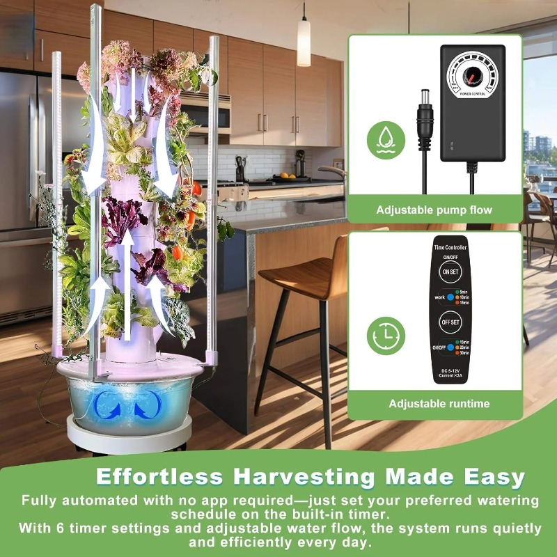 Гидропонная система для выращи – обзор и цена Hydroponic Tower Planter