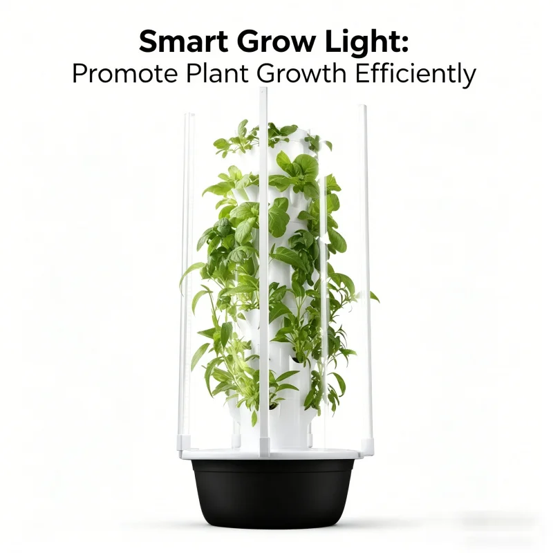 5-уровневая гидропонная башня  – обзор и цена Hydroponic Tower Planter