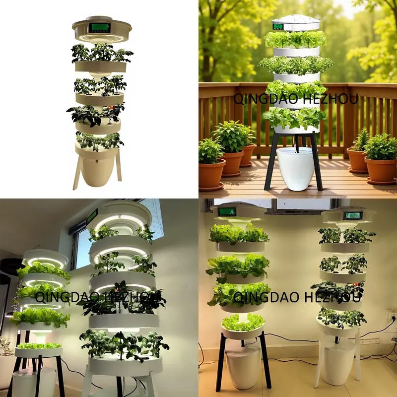 Интеллектуальная гидропонная с – обзор и цена Hydroponic Tower Planter
