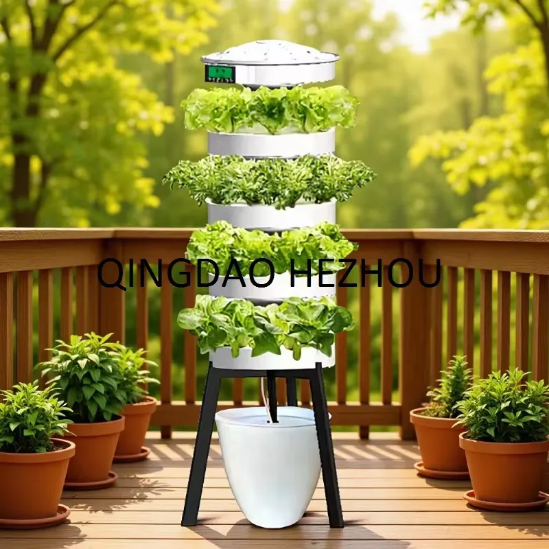 Интеллектуальная гидропонная с – обзор и цена Hydroponic Tower Planter