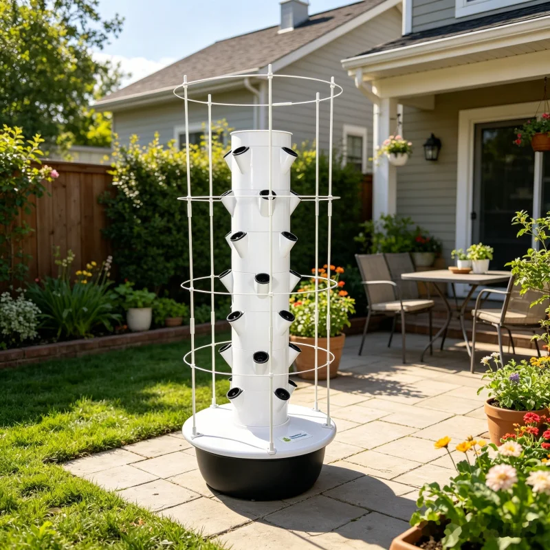 Вертикальная гидропонная башня – обзор и цена Hydroponic Tower Planter