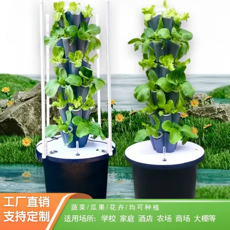 Домашняя вертикальная гидропон – обзор и цена Hydroponic Tower Planter
