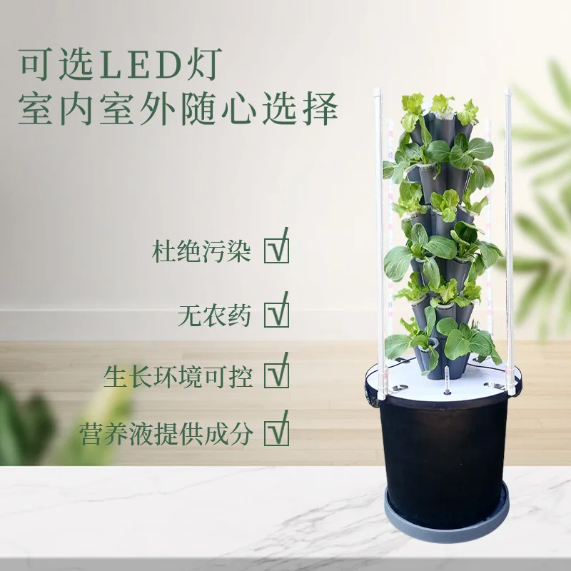 Домашняя вертикальная гидропон – обзор и цена Hydroponic Tower Planter