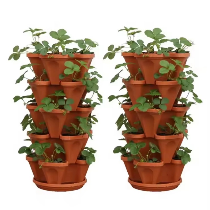 5-ярусный самополивающийся шта – обзор и цена Hydroponic Tower Planter