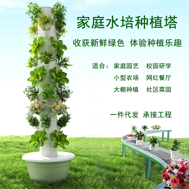 Вертикальная гидропонная систе – обзор и цена Hydroponic Tower Planter