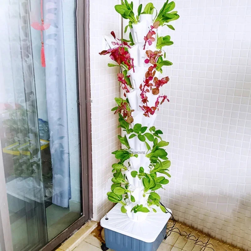 Вертикальная гидропонная систе – обзор и цена Hydroponic Tower Planter