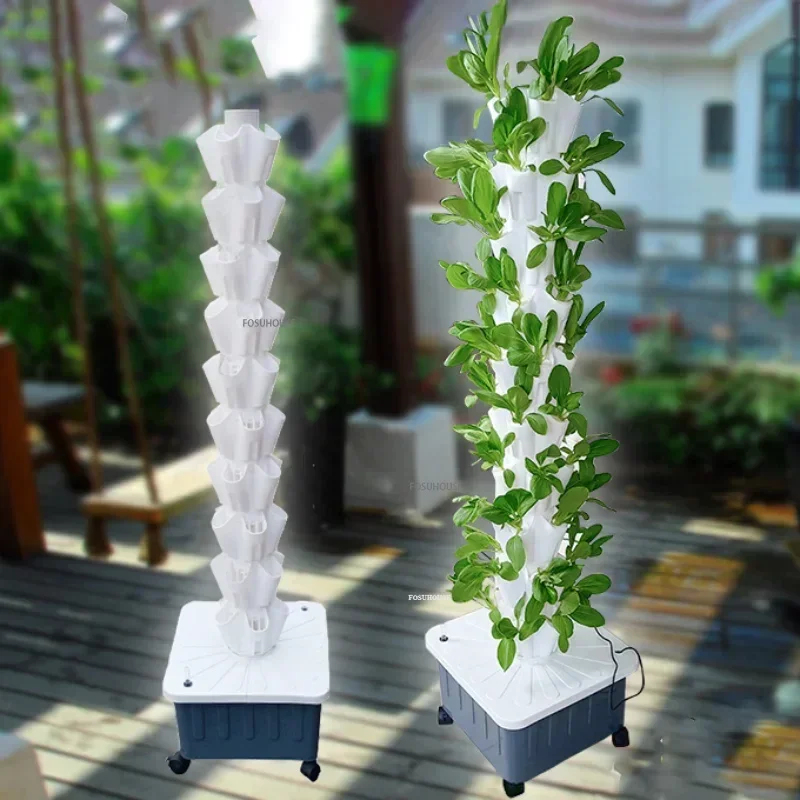 Вертикальная гидропонная систе – обзор и цена Hydroponic Tower Planter