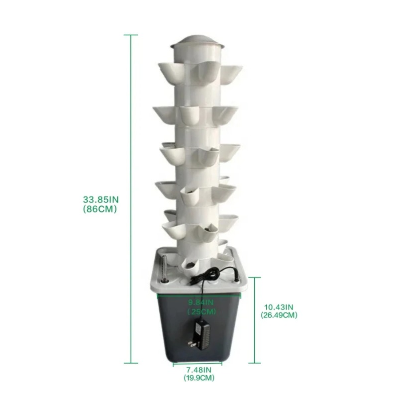 【Горячая распродажа】Гидропонна – обзор и цена Hydroponic Tower Planter
