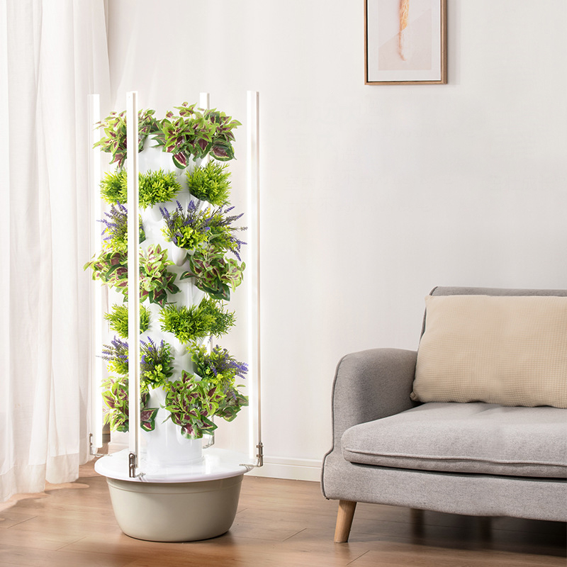 Со светодиодной подсветкой для – обзор и цена Hydroponic Tower Planter